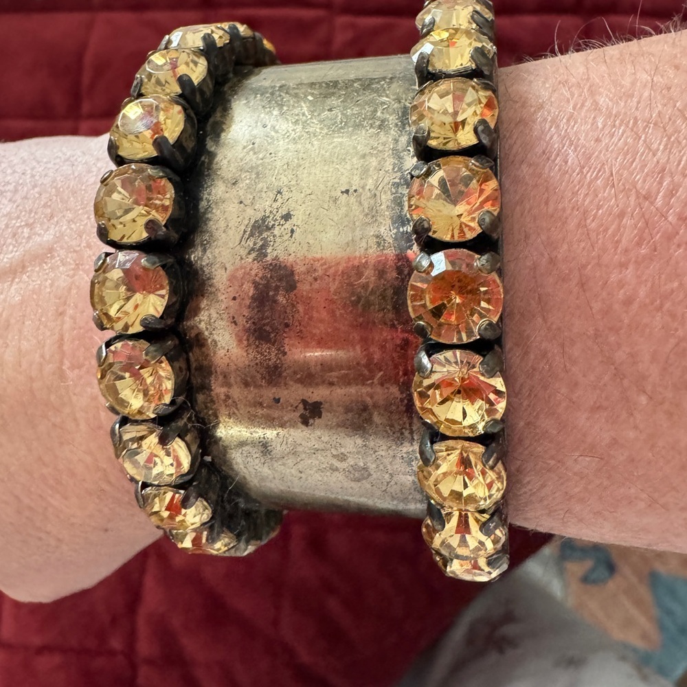 J Crew Rhinestone Cuff